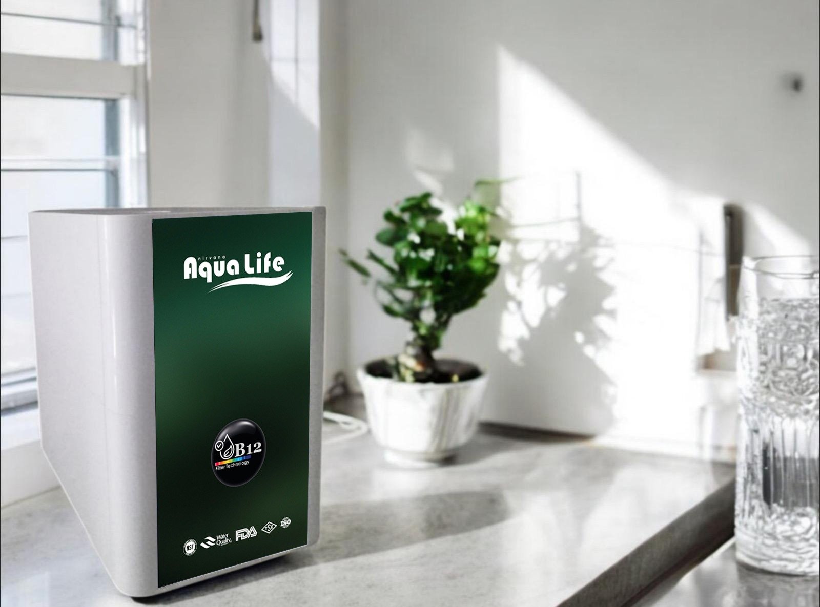 nsf sertifikali 11 asamali ters ozmoz su aritma cihazi 8 litre tank ve pompa 1
